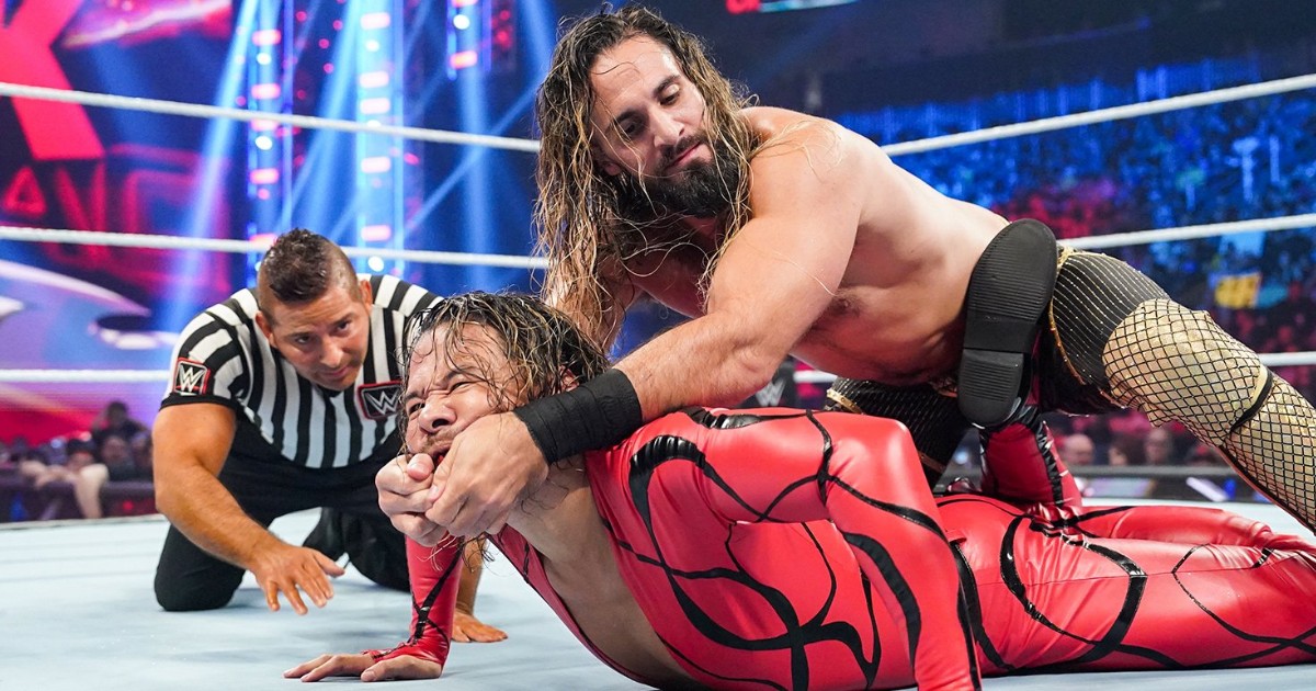 Seth Rollins Beats Shinsuke Nakamura in Last Man Standing Match at